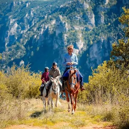 別荘 Gite A La Ferme Dans Les Gorges Du Tarn *